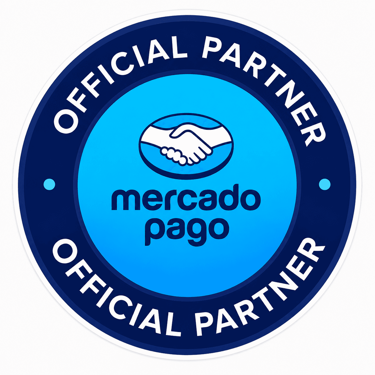 Sello de Partner Oficial de Mercado Pago